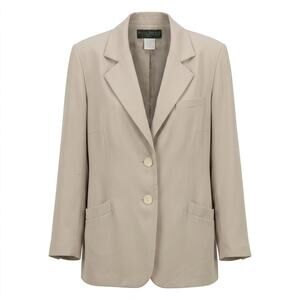 Vintage Harve Benard Two Button Blazer Jacket Women See Measurements